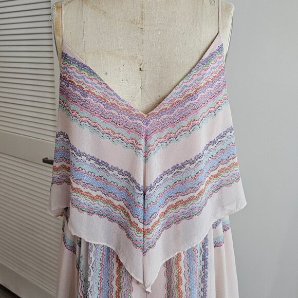 BCBGMAXAZRIA Soft Pink Dress in size L - 100% SILK - Picture 4 of 8